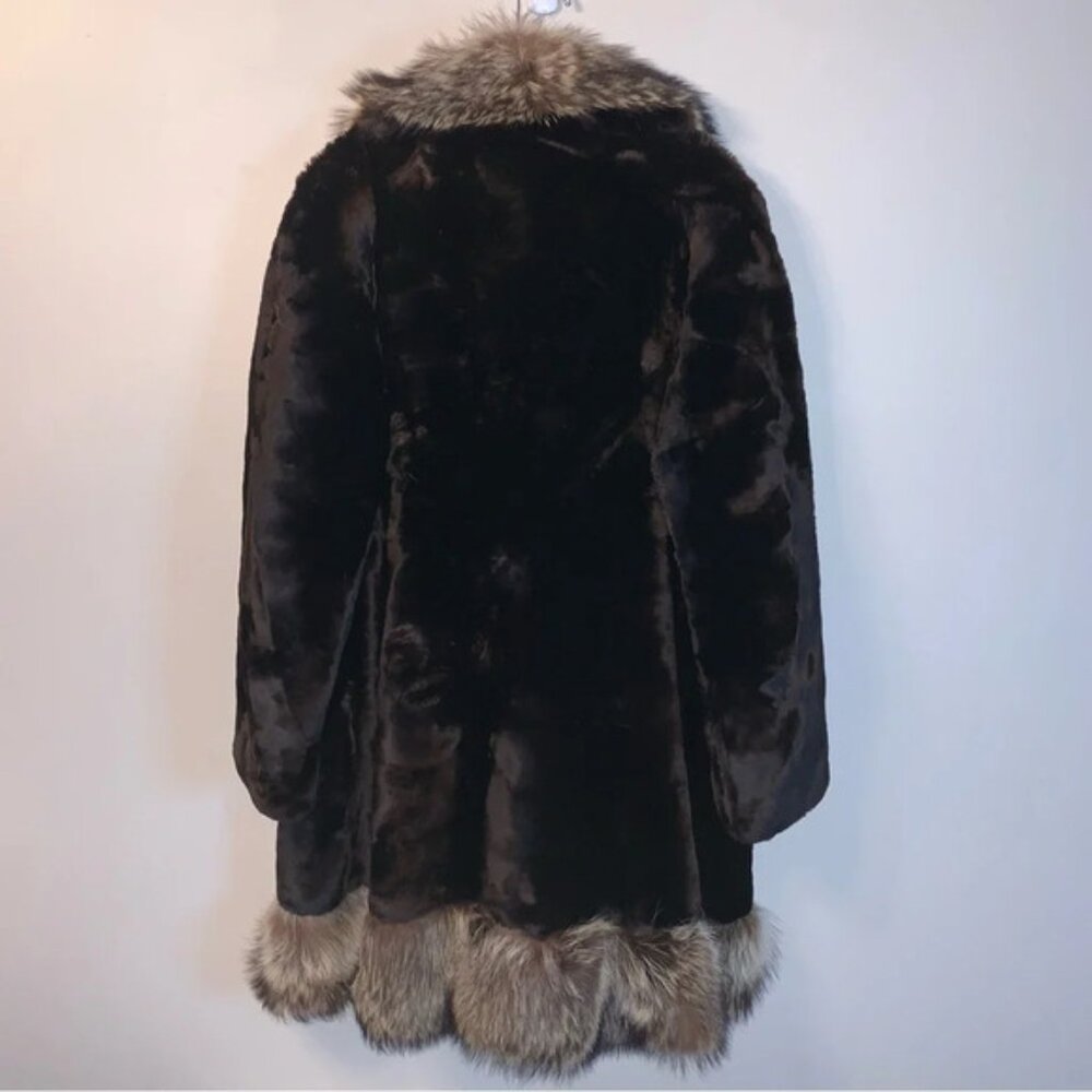 Vintage Daytons Calgary Fur Coat Mid Length - Picture 2 of 12